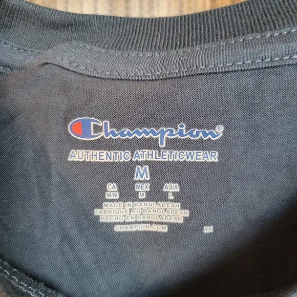 NWT Champion Tee Long Sleeve Crew Neck Brigham Young Cougers NCAA Ladies Size M - Picture 5 of 12